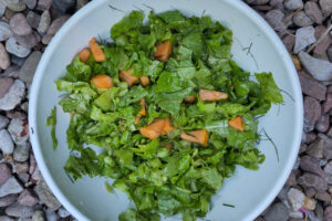 Mehr über den Artikel erfahren Grüner Melonen-Erbsen-Salat